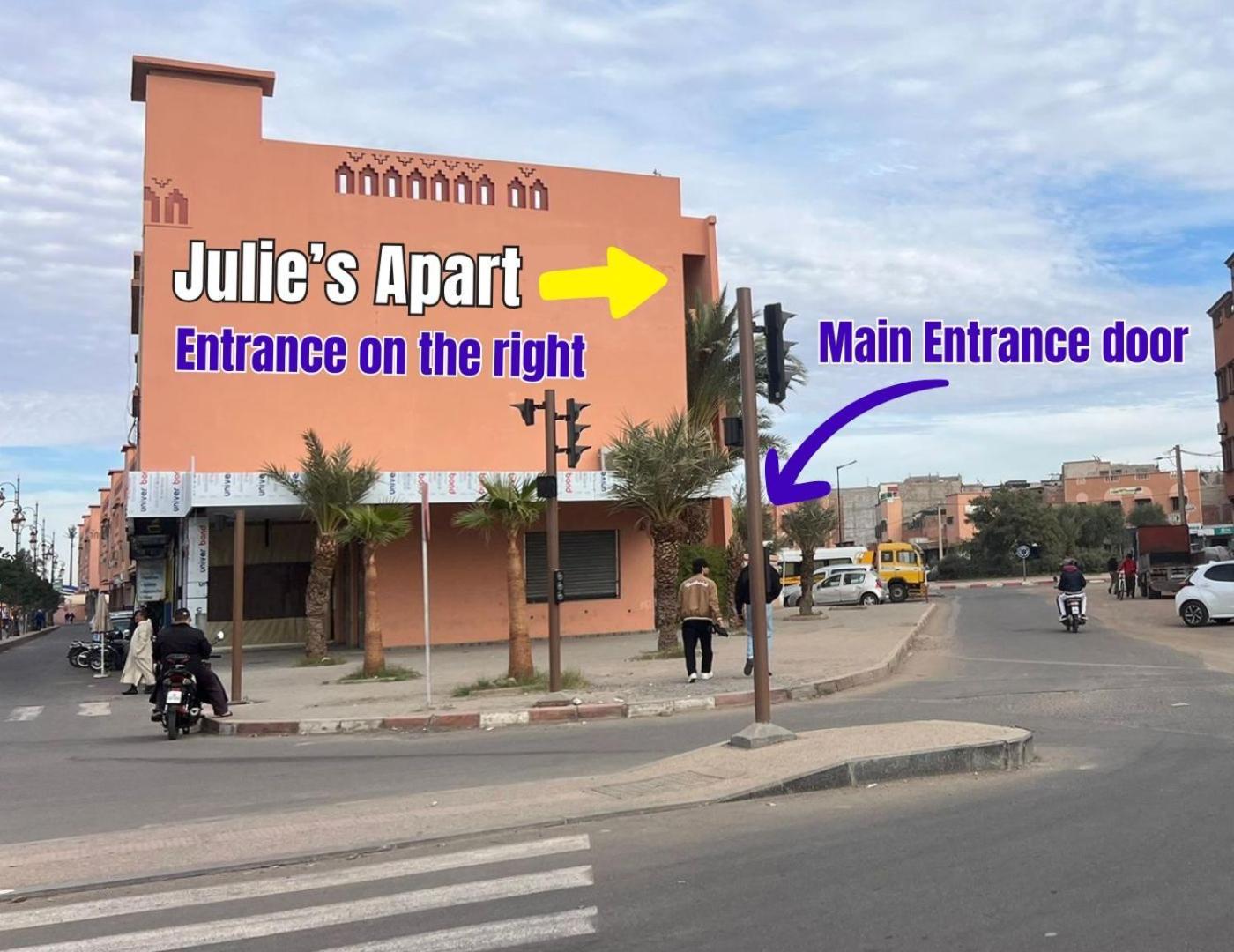 Julie'S Airport Apartment Marrakesh Eksteriør bilde